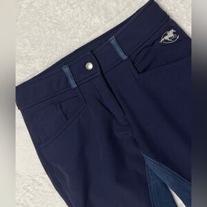 Piper Navy Blue Riding Pants